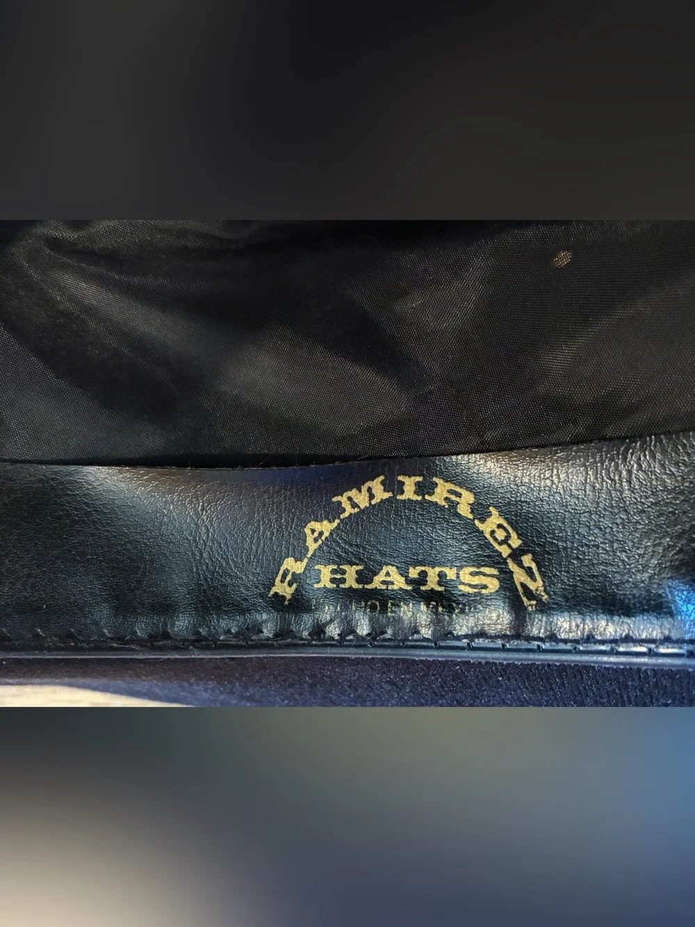 Ramirez Black Cowboy Hat w/ Colorful Bow/Ribbon & Accents, Sz. 6 7/8